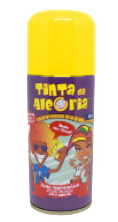 TINTA SPRAY PINTA CABELO AMARELO 150ML