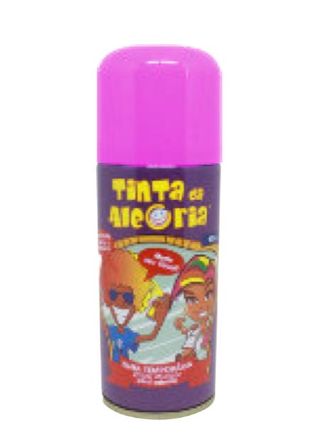 TINTA SPRAY PINTA CABELO ROSA 150ML