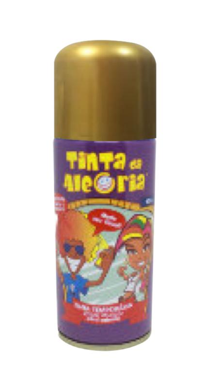 TINTA SPRAY PINTA CABELO DOURADA 150ML