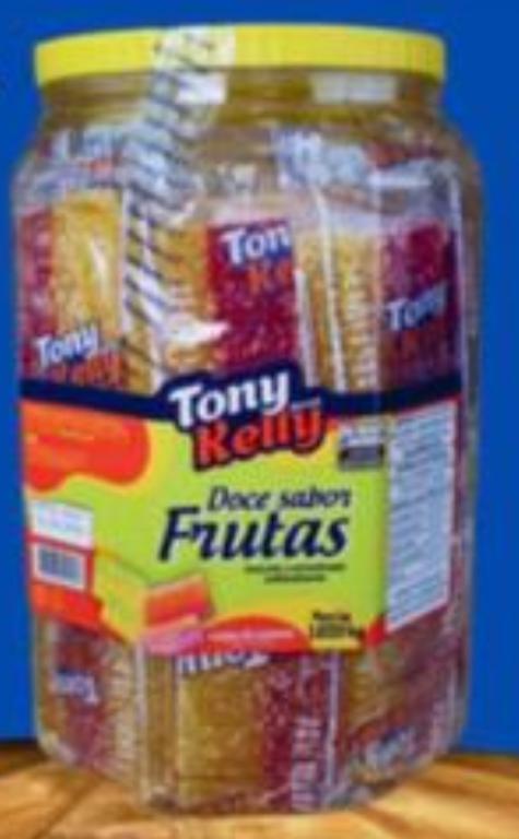 GELEIA DE FRUTAS TONY KELLY MORANGO/LARANJA C/20UN 1,020KG