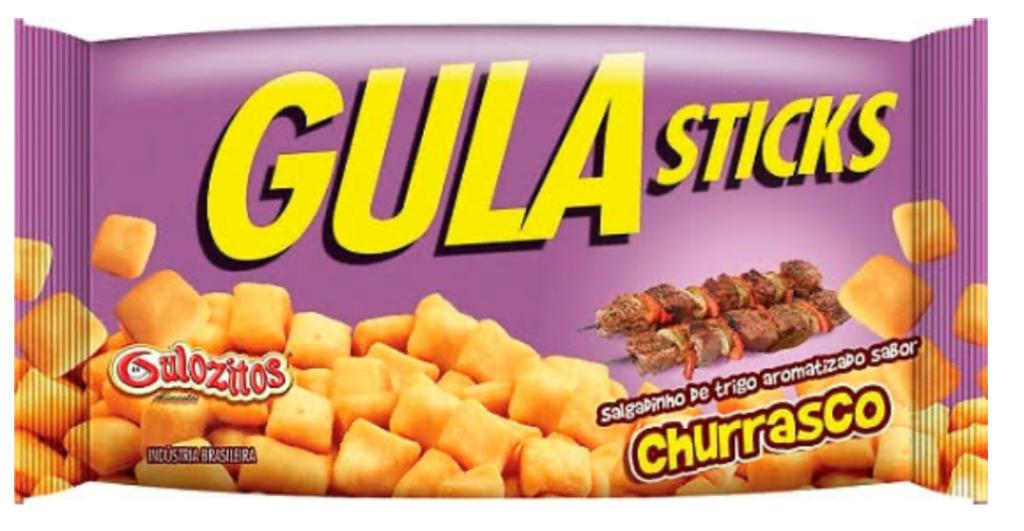 SALGADINHO GULA STICKS CHURRASCO 50G