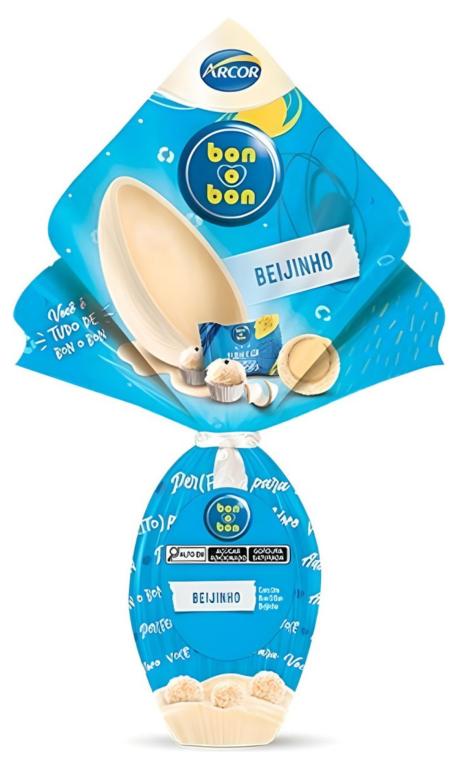 OVO DE PASCOA ARCOR BON O BON 150G