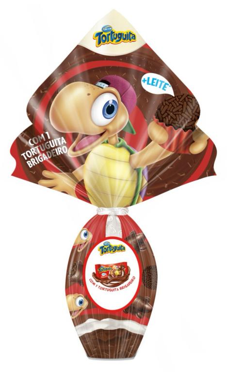 OVO DE PASCOA TORTUGUITA BRIGADEIRO 120G