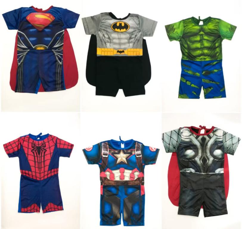 FANTASIA BATMAN MACACAO TAM. G