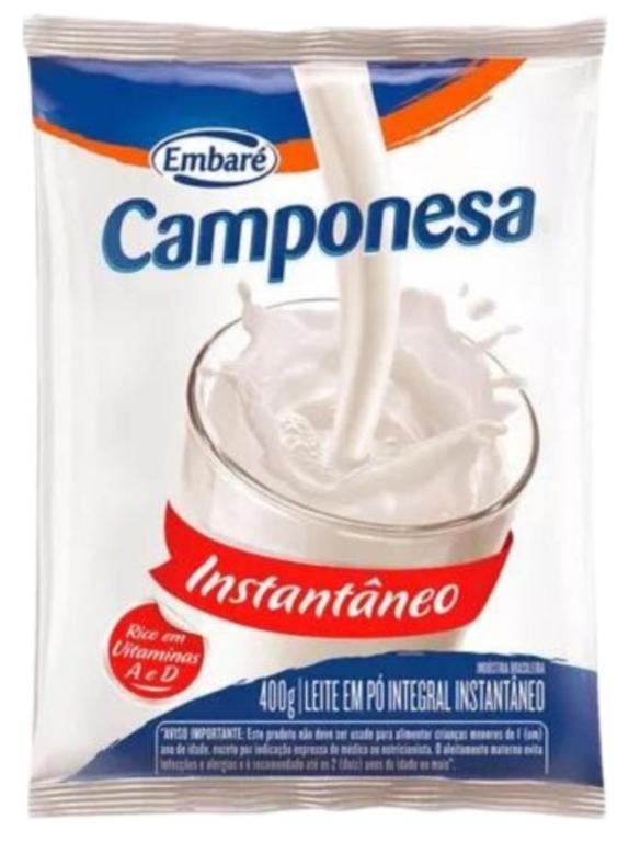 LEITE EM PO INTEGRAL CAMPONESA 400G