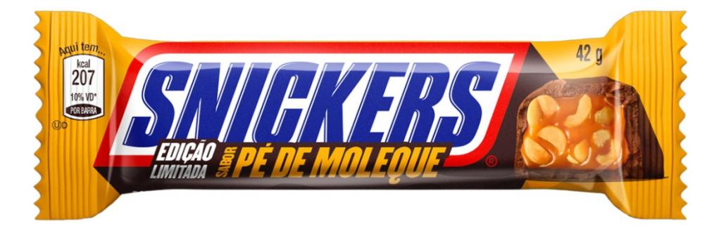 CHOC. SNICKERS PE DE MOLEQUE 42G