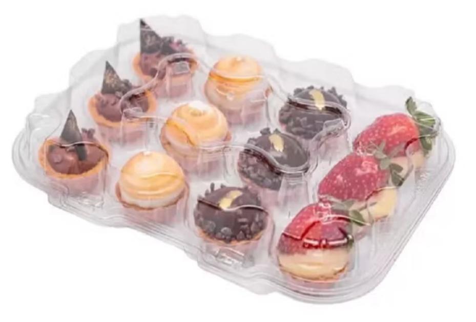 EMB. FIBRAFORM ART. P/ 12 DOCES C/ TAMPA UN