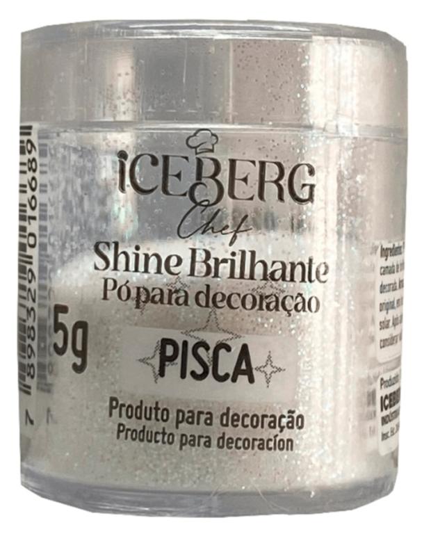 PO DECORACAO SHINE BRILHANTE ICEBERG PISCA 5GR