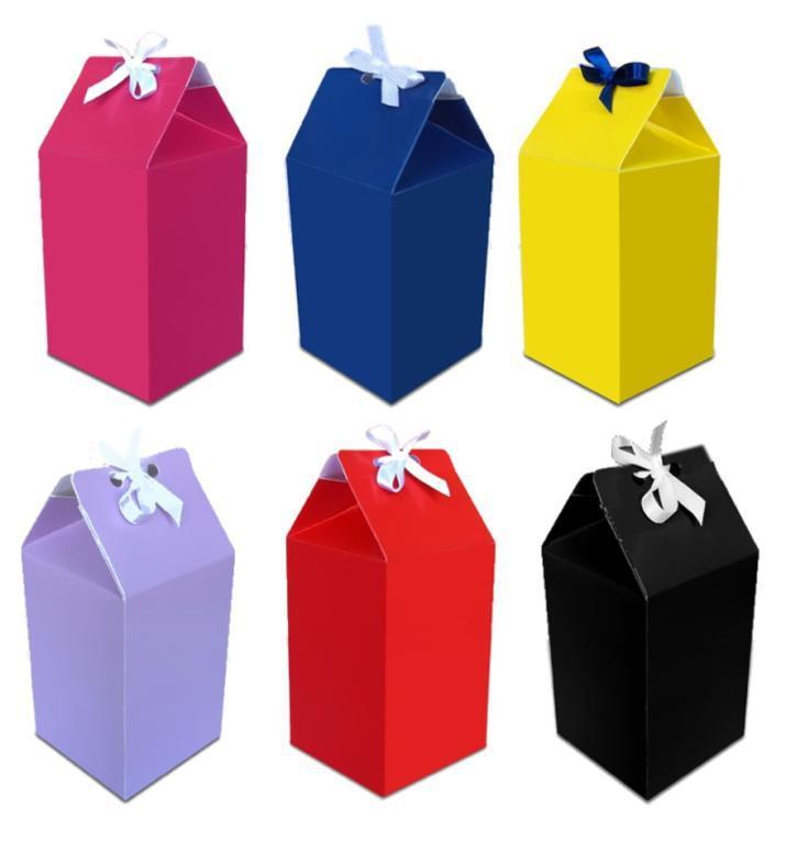 CAIXA MILK DAFESTA LILAS 5,5x5,5x13CM C/08UN