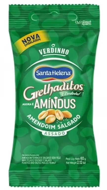 AMENDOIM GRELHADITOS SANTA HELENA 60G