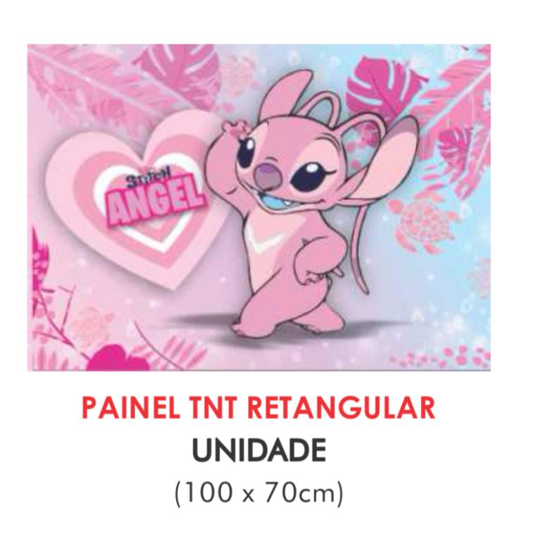 PAINEL TNT DUPLO RETANGULAR ANGEL STITCH 70X100CM