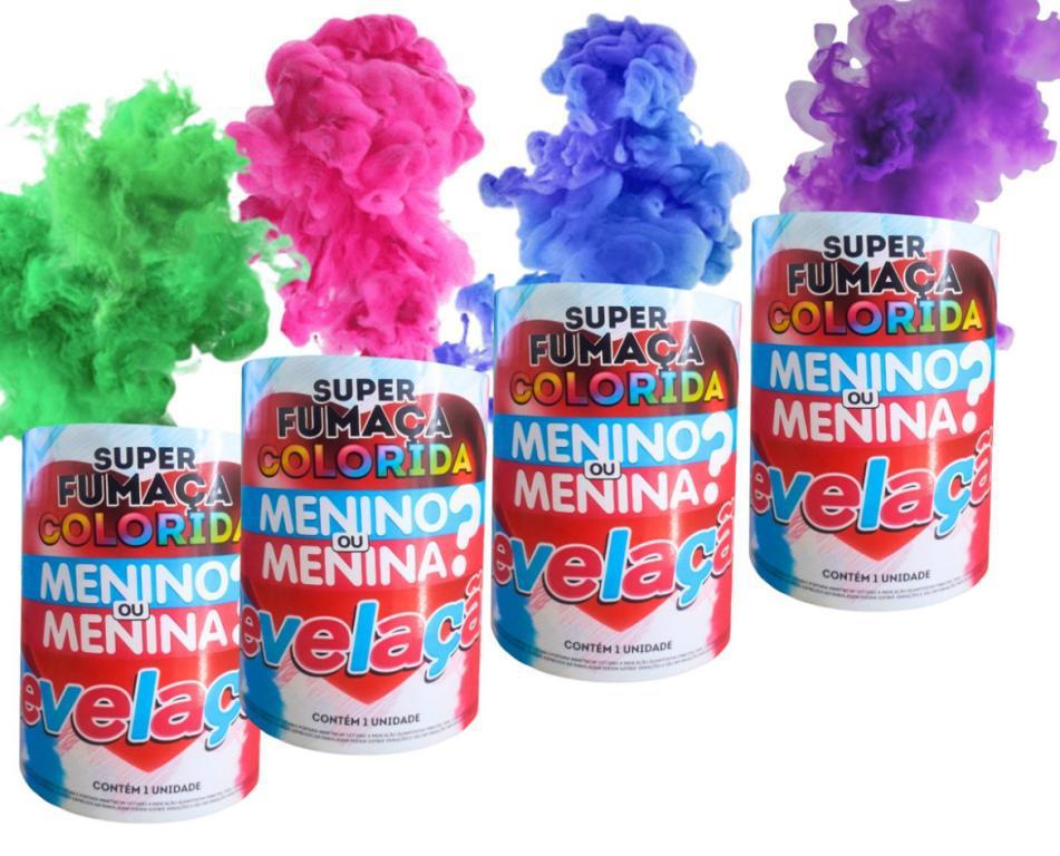 FUMACA COR AZUL GIGANTE LATA 261G