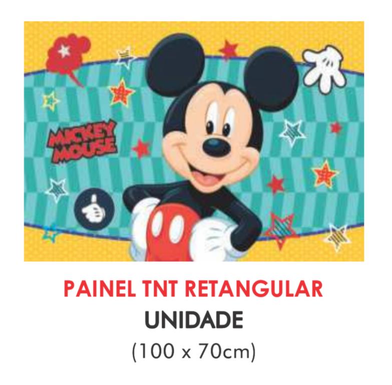 PAINEL TNT DUPLO RETANGULAR MICKEY 70X100CM