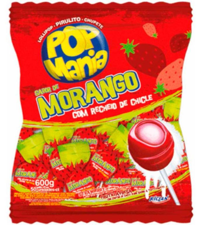 PIRULITO MEGA POP XL MORANGO 552G