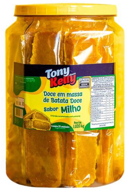 DOCE DE BATATA DOCE SABOR MILHO VERDE TONY KELLY