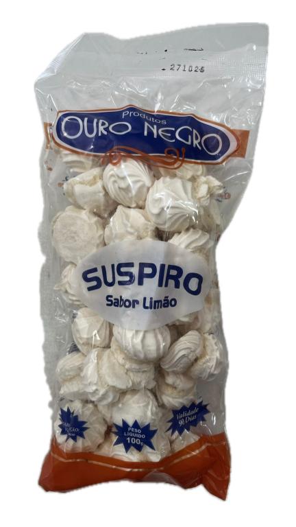 SUSPIRO OURO NEGRO SABOR LIMAO 100G