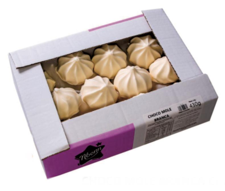 CHOCO MOLE BRANCA NBONN C/24UN 430G