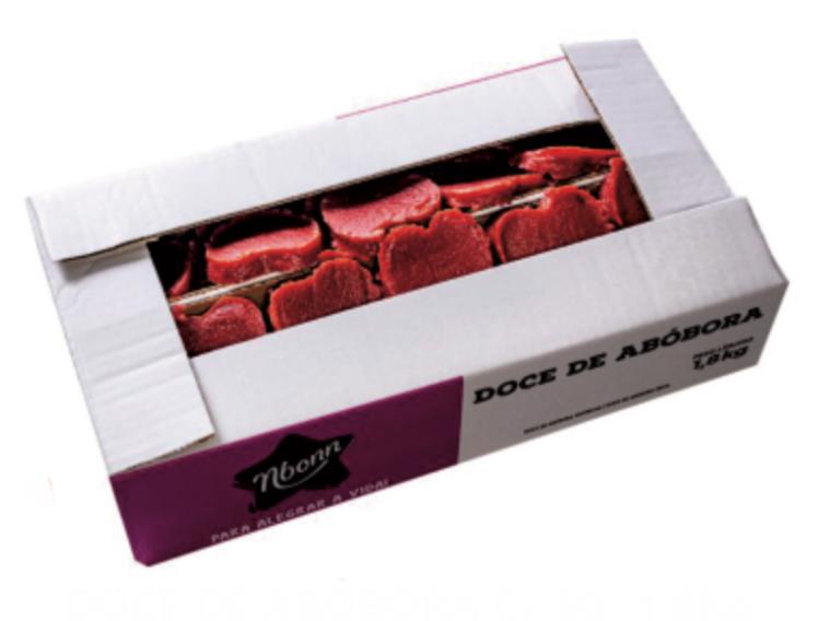 DOCE DE ABOBORA CORACAO NBONN C/22UN 500G