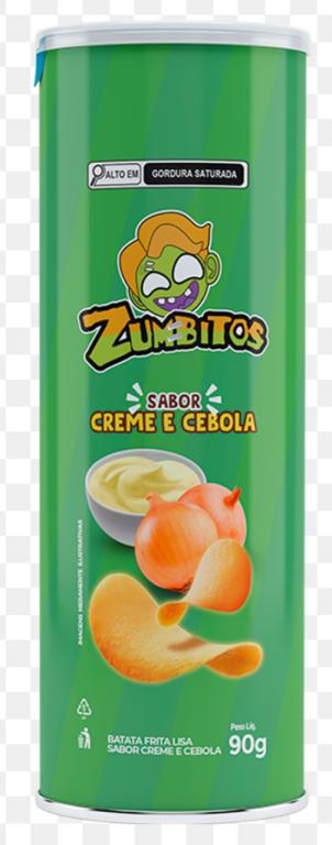 BATATA TUBO ZUMBITOS CREME E CEBOLA 90G