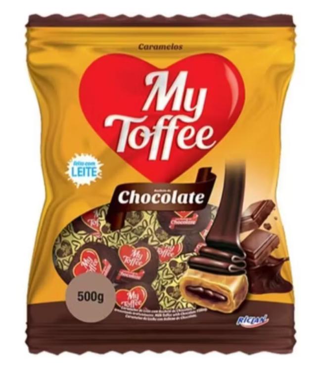 BALA MY TOFFEE LEITE CHOCOLATE 500G