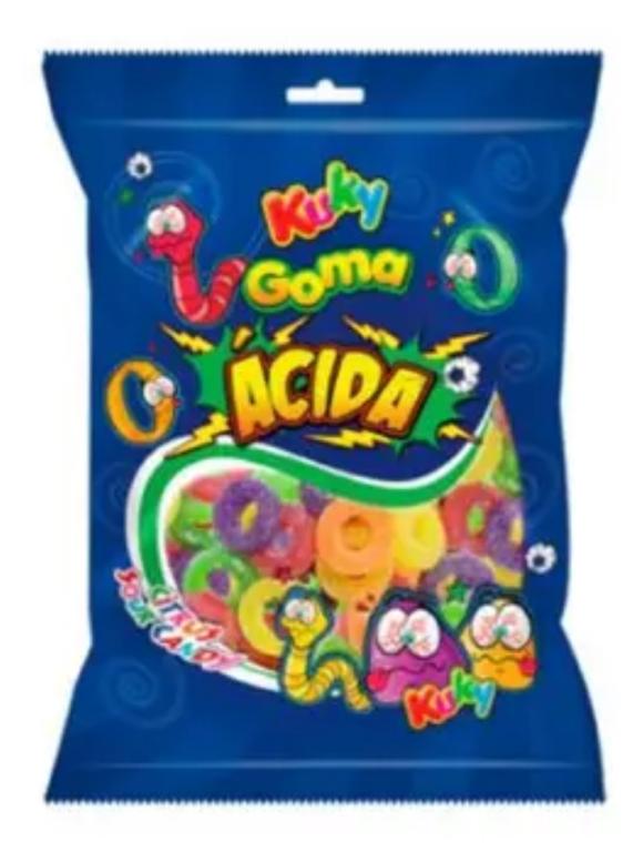 GOMA ACIDA KUKY CITRUS ANEIS 500GR