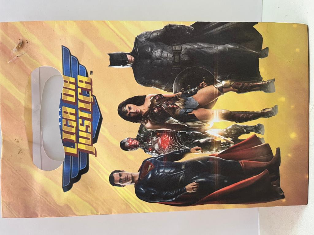 SACOLA TEMA LIGA DA JUSTICA BOCA PALHACO C/10UN