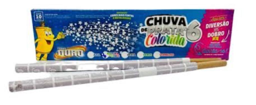 CHUVA DE PRATA MAMADERA C/10UN