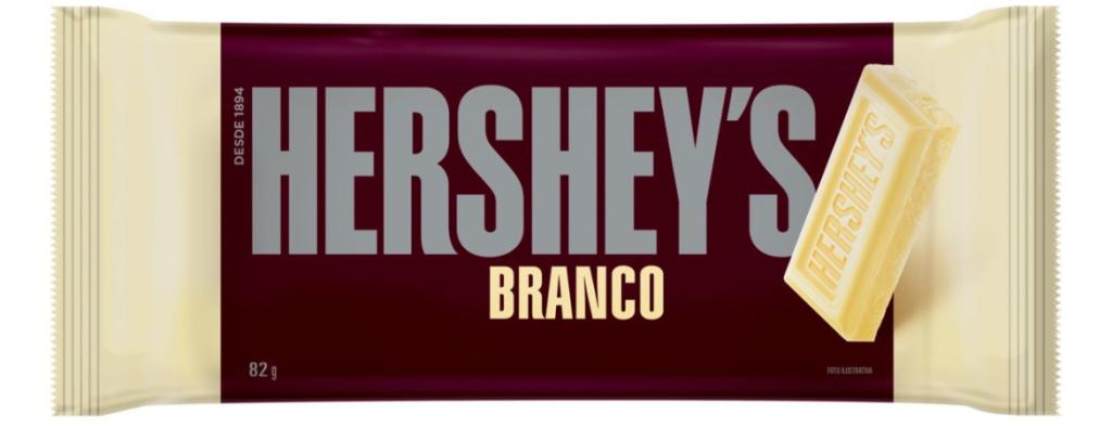 BARRA CHOC. HERSHEY'S BRANCO 82G