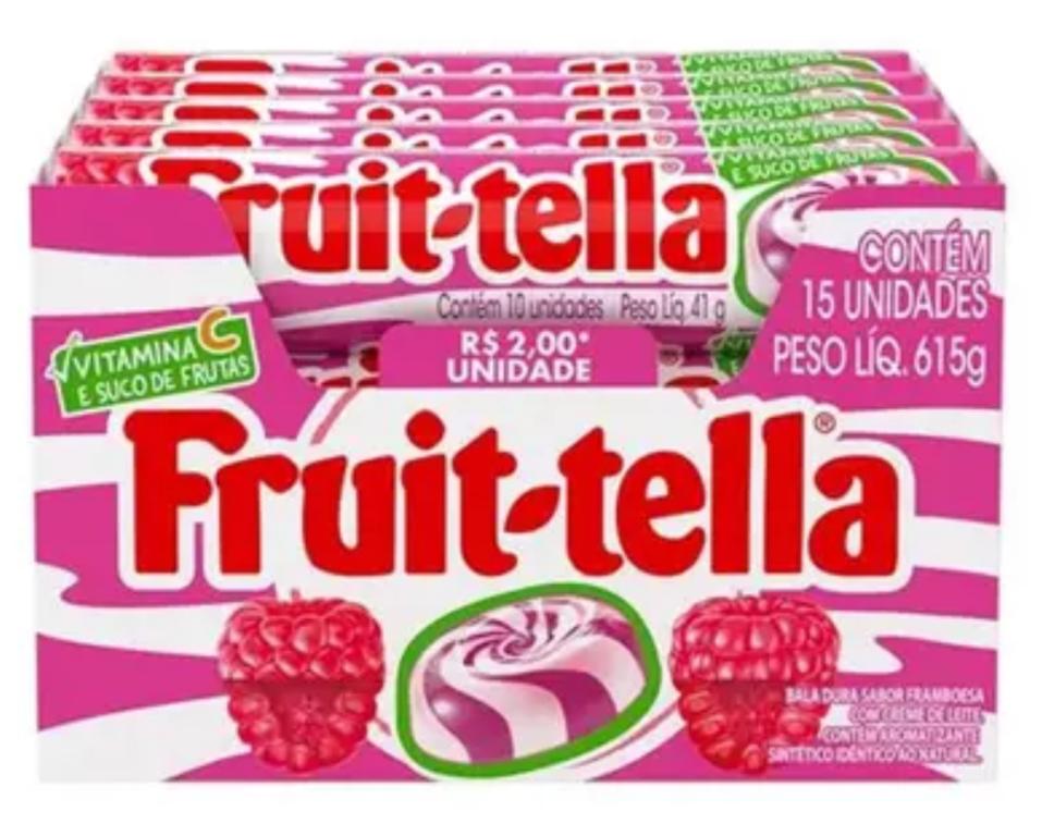 DROPS FRUIT-TELLA FRAMBOESA C/ CREME DE LEITE 41GR