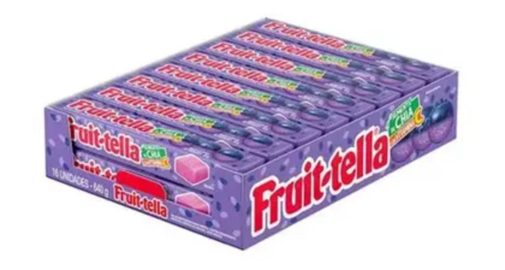 DROPS FRUIT-TELLA MASTIG. BLUEBERRY DP/16X40G