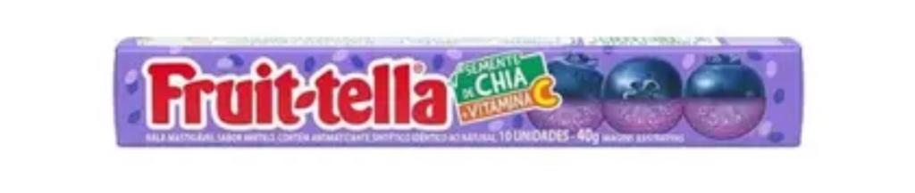 DROPS FRUIT-TELLA MASTIG. BLUEBERRY DP/16X40G