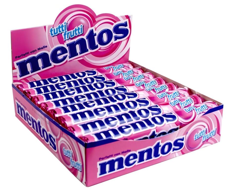 DROPS MENTOS TUTTI FRUTTI DP/16X37,5G