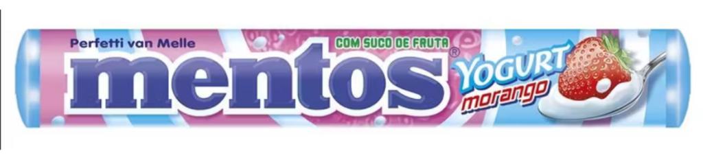 DROPS MENTOS YOGURTE MORANGO DP/16X37,5G