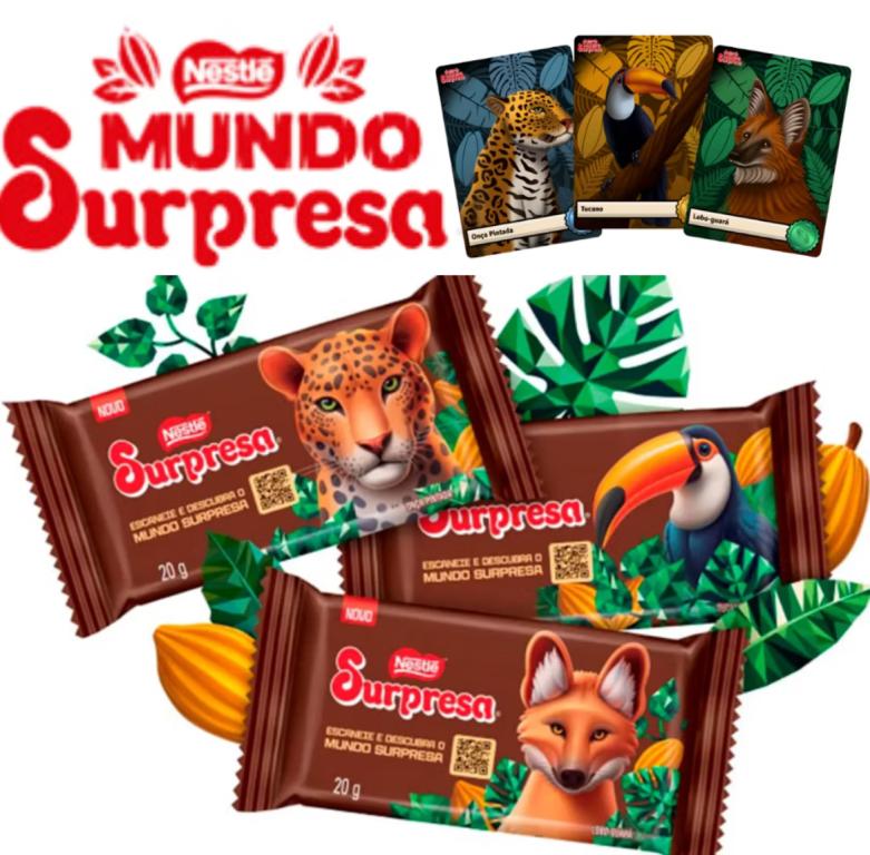 BARRA CHOCOLATE NESTLE SURPRESA AO LEITE 20G