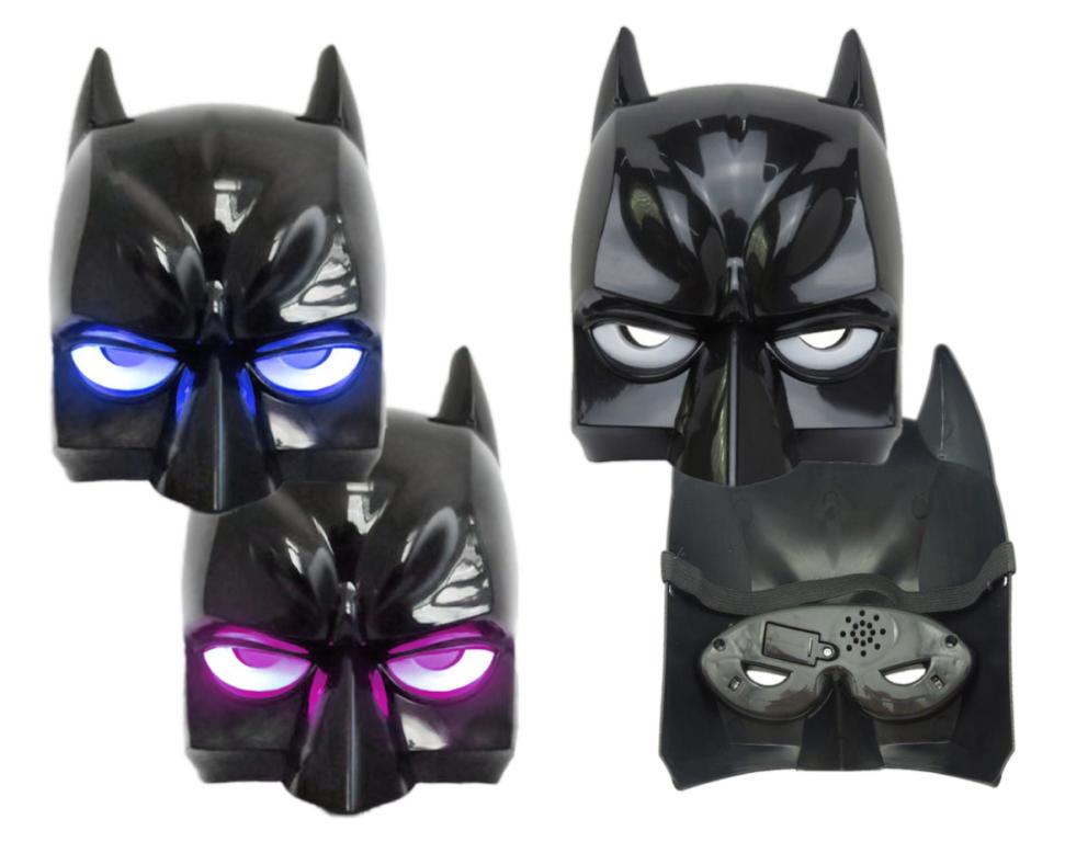 MASCARA BATMAN COM LED