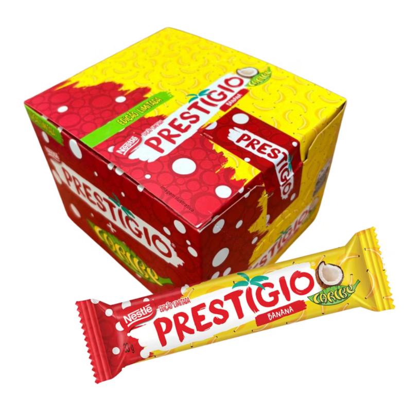 CHOCOLATE NESTLE PRESTIGIO + CARIBE 33G