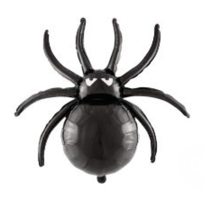 BALAO METALIZADO ARANHA VIUVA 78X72CM