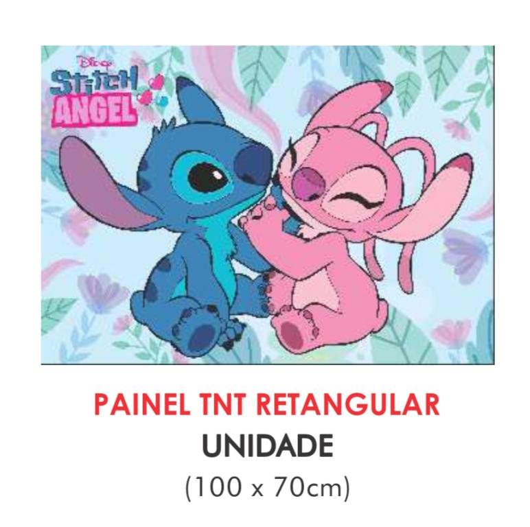 PAINEL TNT DUPLO RETANGULAR STITCH E ANGEL 70X100CM