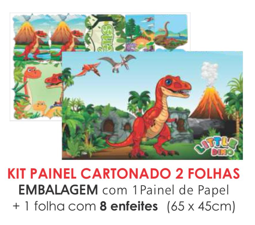 PAINEL ECONOMICO 2 FOLHAS TIRANOSSAURO REX