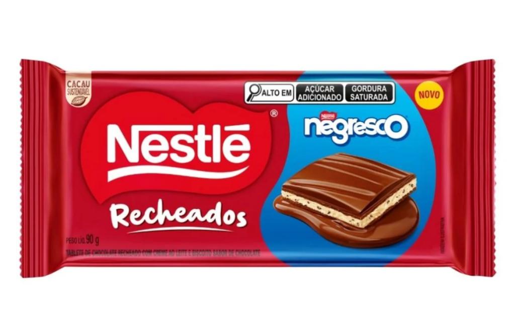 BARRA NESTLE NEGRESCO RECHEADO 90G