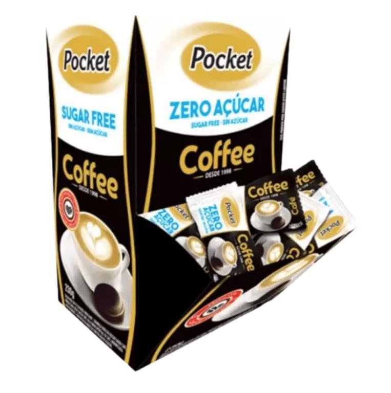 BALA POCKET CAFE ZERO ACUCAR  UN