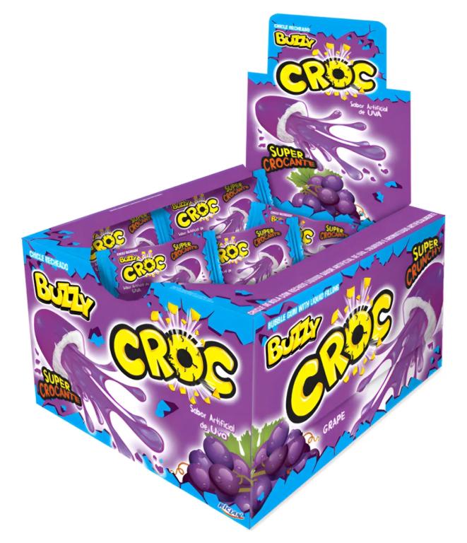 CHICLE BUZZY CROC UVA 172G