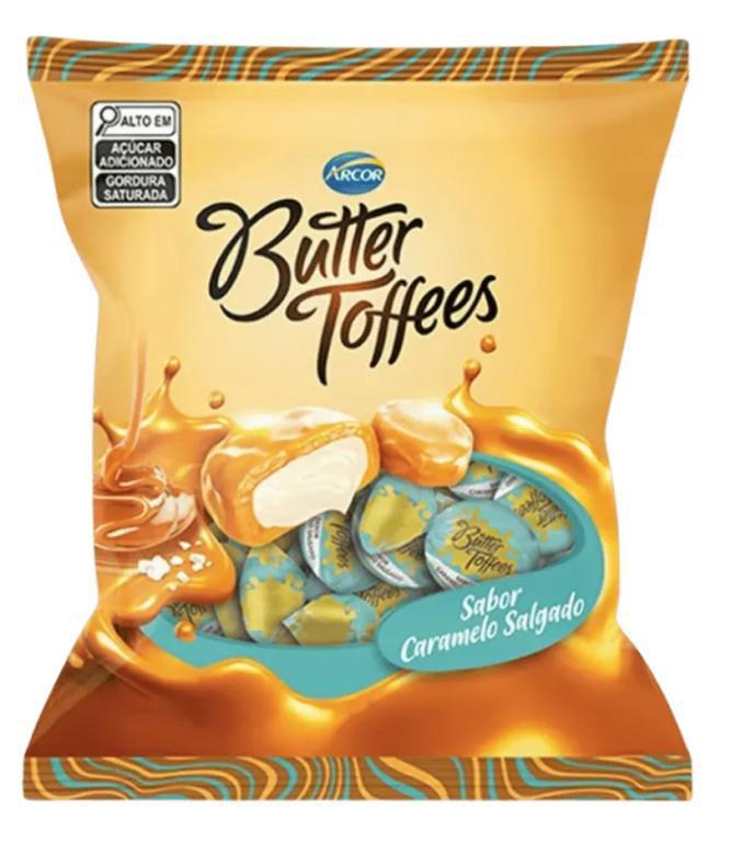 BALA BUTTER TOFFEES CARAMELO SALGADO 400G