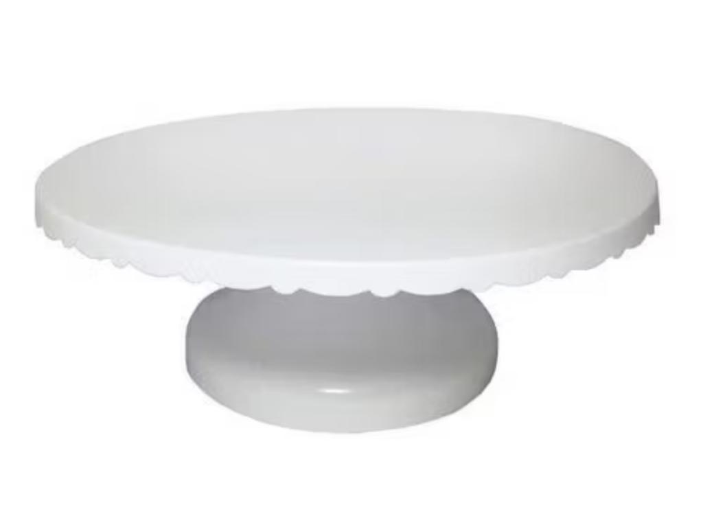 SUPORTE P/ BOLO BOLEIRA ELITE BRANCO 220MM