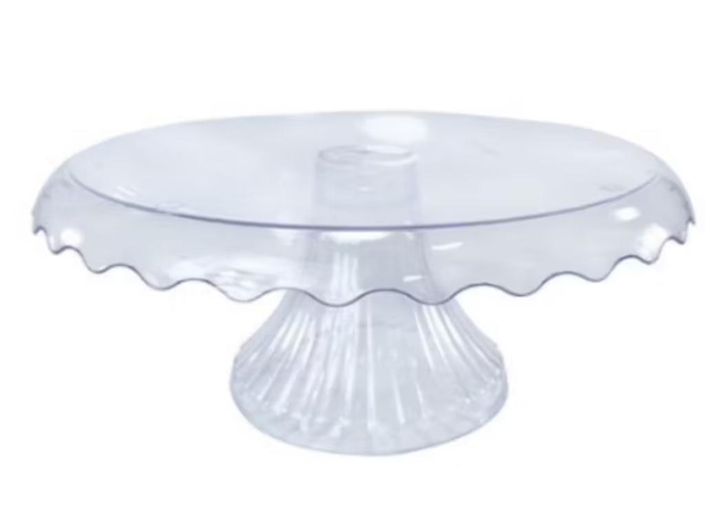 SUPORTE P/ BOLO BOLEIRA ELITE CRISTAL 220MM