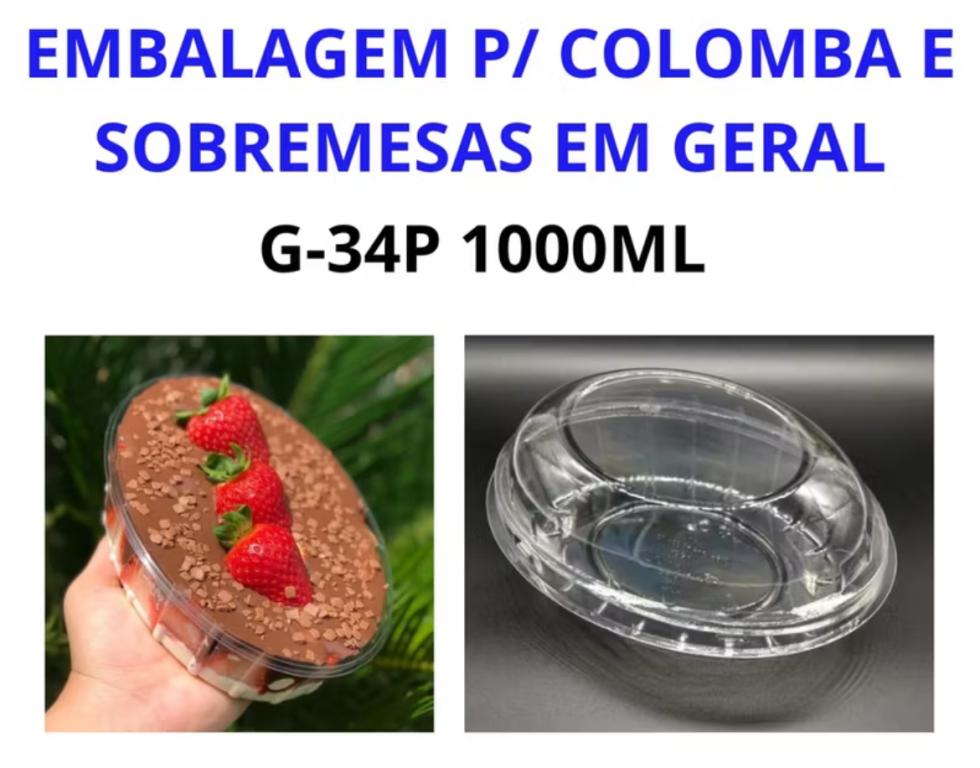 EMB. GALVANOTEK G34P COLOMBA PET 1000ML C/05UN