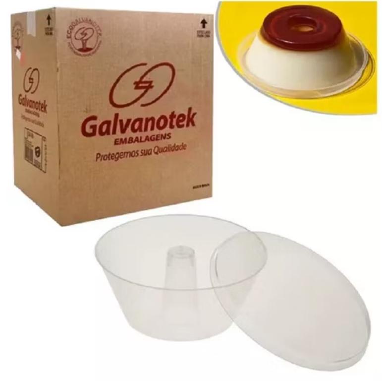 EMB. GALVANOTEK G367 P/ MINI PUDIM FORNEAVEL 150ML C/10UN