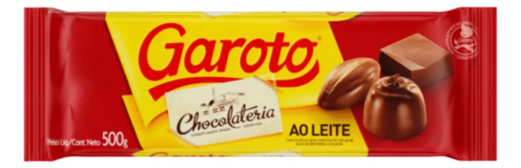 COBERTURA CHOC. GAROTO AO LEITE 500G