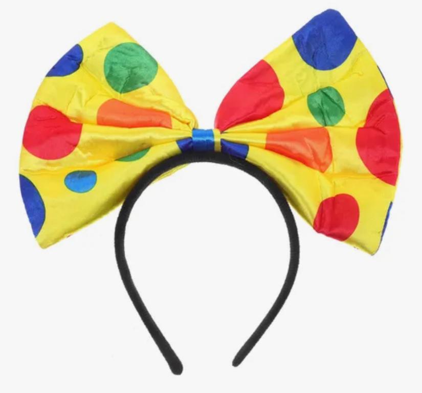 TIARA GRAVATA PALHACINHA