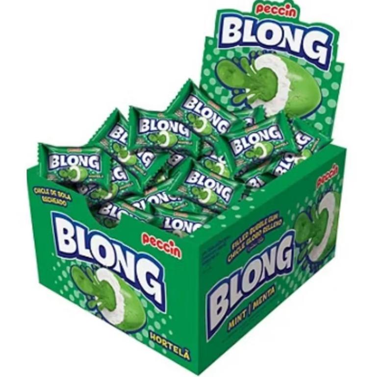 CHICLE BLONG HORTELA C/40UN 200G